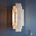 Drummond Wall light Antique silver leaf additional 3