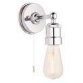 Ecton Bathroom Wall Light Chrome plate additional 1
