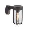 Forton Outdoor Wall Light Brushed bronze finish &amp; clear glass additional 1