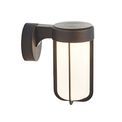 Forton Outdoor Wall Light Brushed bronze finish &amp; frosted glass additional 1