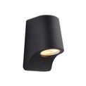 Gathurst Outdoor Wall Light Matt black &amp; frosted glass additional 1