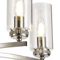 Daisy  Pendant/Semi Ceiling, 5 x E14, Polished Nickel additional 3