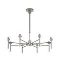 Ireine 8-Light G9 Polished Chrome Telescopic Semi Flush Ceiling Light additional 4