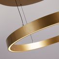Layla Gesture Control Pendant - Gold Metal &amp; Opal Acrylic additional 3