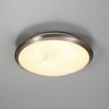 Bess Ceiling, 30cm 1 x 12W LED, 3000K, 750lm, IP44, Satin Nickel/Crystaline, additional 1