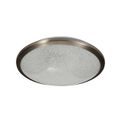 Bess Ceiling, 30cm 1 x 12W LED, 3000K, 750lm, IP44, Satin Nickel/Crystaline, additional 3