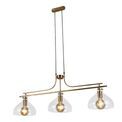 Margarita 3Lt Bar Pendant - Brass Metal &amp; Glass additional 1