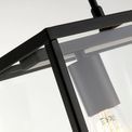Voyager 3Lt Bar Pendant - Black Metal &amp; Glass additional 3