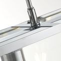 Voyager 3Lt Bar Pendant - Chrome Metal &amp; Glass additional 5