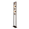 Oblong 5Lt Floor Lamp - Rustic Brown Metal additional 1
