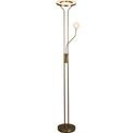 Mother &amp; Child Floor Lamp - Satin Brass Metal additional 1