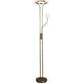 Mother &amp; Child Floor Lamp - Satin Brass Metal additional 2