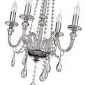 Gabriella Chandelier Pendant, 4 Light E14, Polished Chrome/Clear Glass/Crystal additional 5