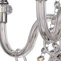 Gabriella Chandelier Pendant, 4 Light E14, Polished Chrome/Clear Glass/Crystal additional 8