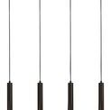 Dulwich 4Lt Bar Pendant - Black Metal additional 1