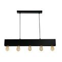 Piano 5Lt Diner Bar Pendant - Matt Black Metal additional 1