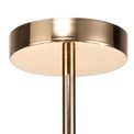 Belah Semi-Flush Pendant 8 Light G9 French Gold/Crystal additional 4