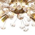 Belah Semi-Flush Pendant 8 Light G9 French Gold/Crystal additional 6