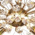 Belah Semi-Flush Pendant 8 Light G9 French Gold/Crystal additional 7