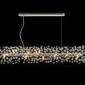 Belah Oblong Linear Pendant 14 Light G9 Polished Chrome/Crystal additional 1
