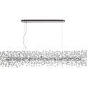Belah Oblong Linear Pendant 14 Light G9 Polished Chrome/Crystal additional 4