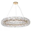 Belah Pendant 36 Light G9 French Gold/Crystal, Item Weight:19.4kg additional 4