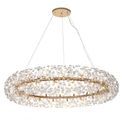 Belah Pendant 36 Light G9 French Gold/Crystal, Item Weight:19.4kg additional 3