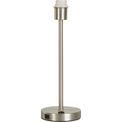 Base Only - Finn USB Table Lamp - Satin Nickel Metal additional 2