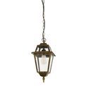 New Orleans Pendant Lantern, Black Gold &amp; Glass,IP44 additional 2