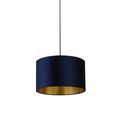 Navy Velvet Shade with Gold Inner Dia.40cm additional 2