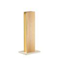 Asia Table Lamp, 2 x 6W LED, 3000K, 450lm, Oak/Matt White, additional 3