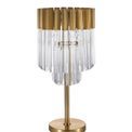 Kazzandra Table Lamp 3 Light E14, Brass/Clear Glass additional 4