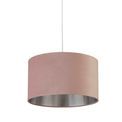Drum Shade - Pink Velvet With Silver Inner Dia.38cm additional 2