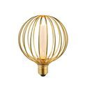 Globe Lamp - Gold Metal additional 1
