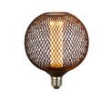 Wire Mesh Effect Globe Lamp - Black Metal additional 1