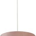 Drum Shade - Pink Velvet with Silver Inner Dia.28cm additional 1