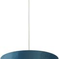 Drum Shade - Teal Velvet with Silver Inner Dia.28cm additional 3