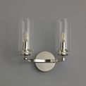 Daisy  Wall Lamp Switched, 2 x E14, Polished Nickel additional 2