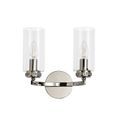 Daisy  Wall Lamp Switched, 2 x E14, Polished Nickel additional 4