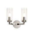 Daisy  Wall Lamp Switched, 2 x E14, Polished Nickel additional 3