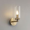 Daisy  Wall Lamp Switched, 1 x E14, Antique Brass additional 1
