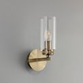 Daisy  Wall Lamp Switched, 1 x E14, Antique Brass additional 2