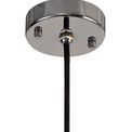 Juliana 15cm Pendant 1 Light E27 IP65 Exterior Titanium Silver/Polished Chrome additional 5