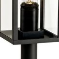 Malia Tall Post, 1 x E27, IP54, Graphite Black, 2yrs Warranty additional 7