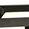 Lana Tall Post, 1 x 10W LED, 3000K, 720lm, IP54, Graphite Black, additional 8