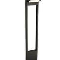 Lana Tall Post, 1 x 10W LED, 3000K, 720lm, IP54, Graphite Black, additional 5