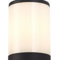 Maxine Wall Lamp 1 x E27, IP54, Anthracite/Opal, 2yrs Warranty additional 5