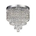 Isabella Polished Chrome/Crystal Ceiling Light (4 x G9, IP44) additional 4
