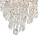 Isabella Polished Chrome/Crystal Ceiling Light (4 x G9, IP44) additional 5