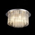 Aura Ceiling Light, 6 x G9, IP44, Polished Chrome/Clear Glass additional 1